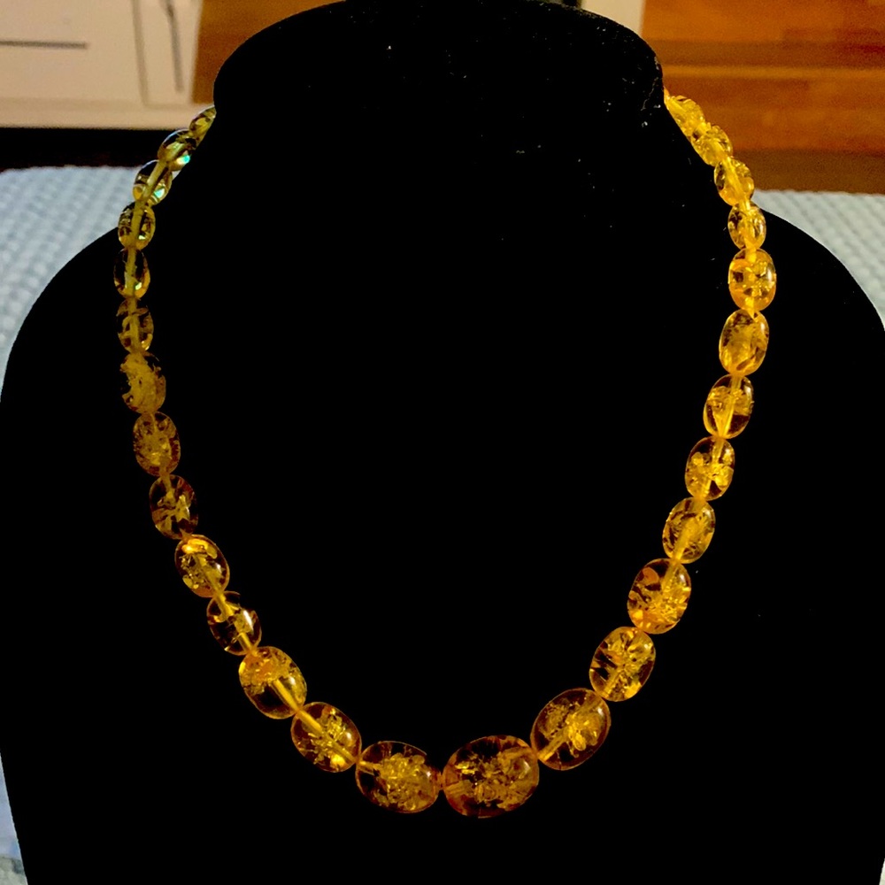 Amber necklace